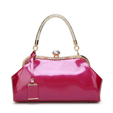 Load image into Gallery viewer, Patent Leather Women Shoulder Bag