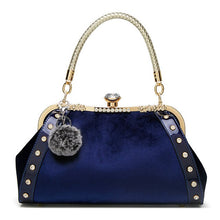 Load image into Gallery viewer, Brand Designer Velvet  Women Handbag